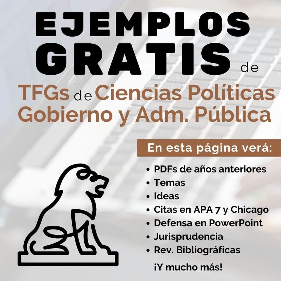 Ejemplos Ciencias Politicas Gobierno y Administracion Publica PDF Temas Ideas